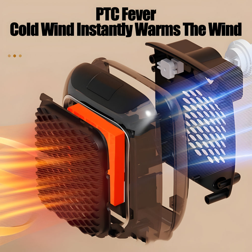 Space Heater Portable Electric Desktop Unit