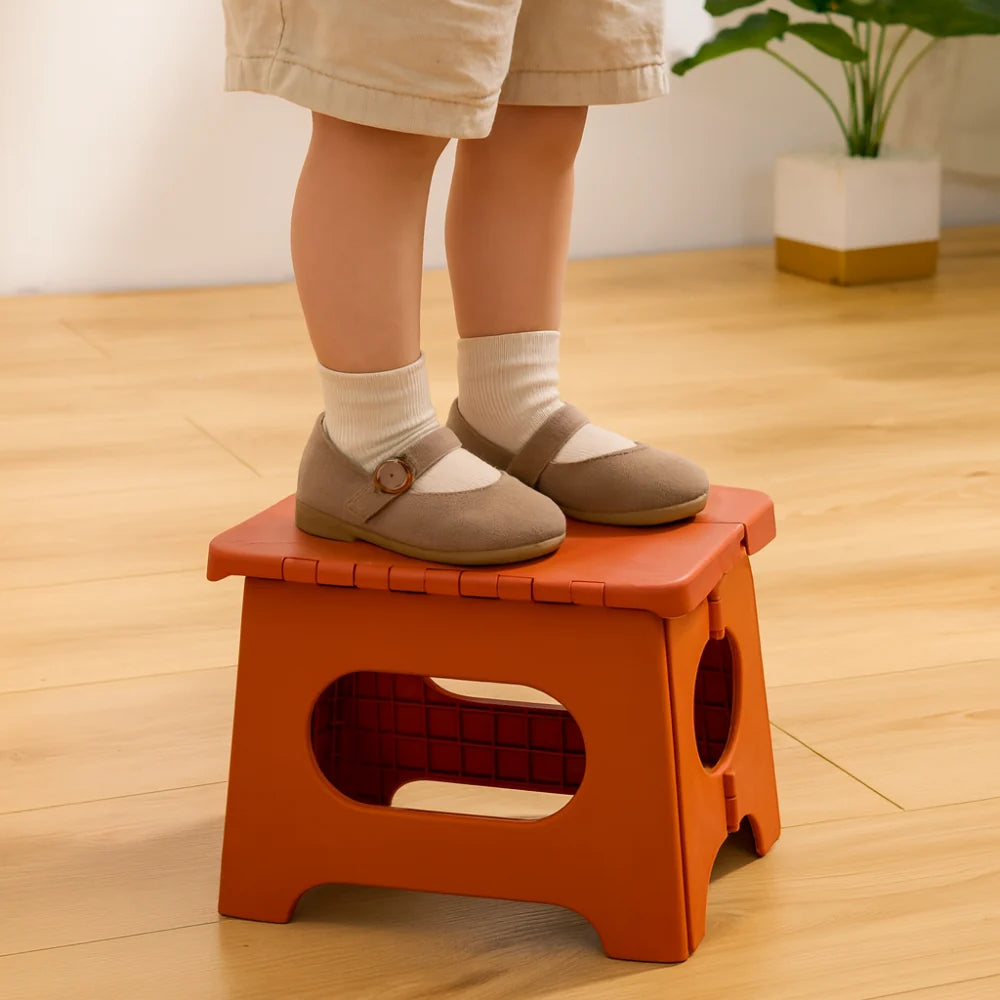 Step Stool Folding Plastic Portable Home Footstool