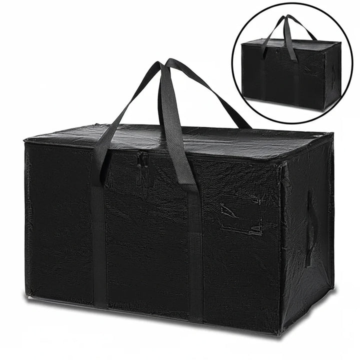 Storage Bags Heavy Duty Moving Tote Waterproof Zipper Organizer