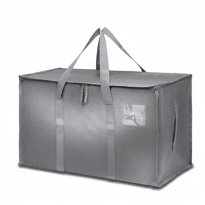 Storage Bags Heavy Duty Moving Tote Waterproof Zipper Organizer
