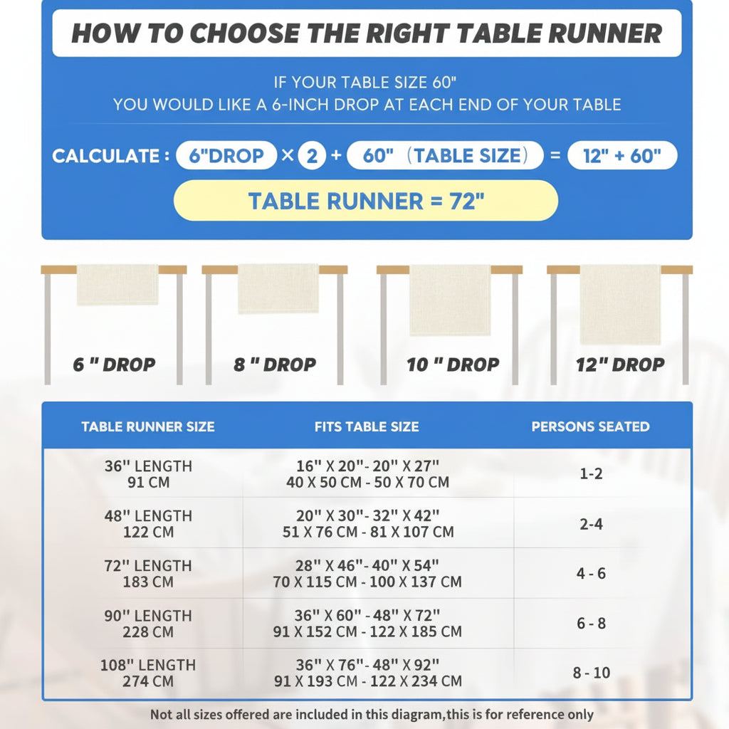 Table Runner Modern Design Dining Table Decor Home