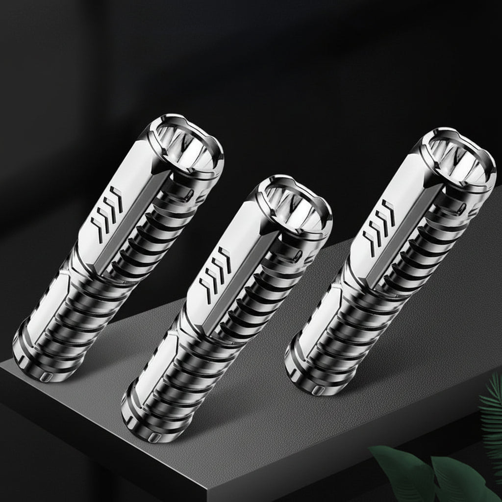 Flashlight LED Tactical Rechargeable Aluminum Torch Outdoor Use