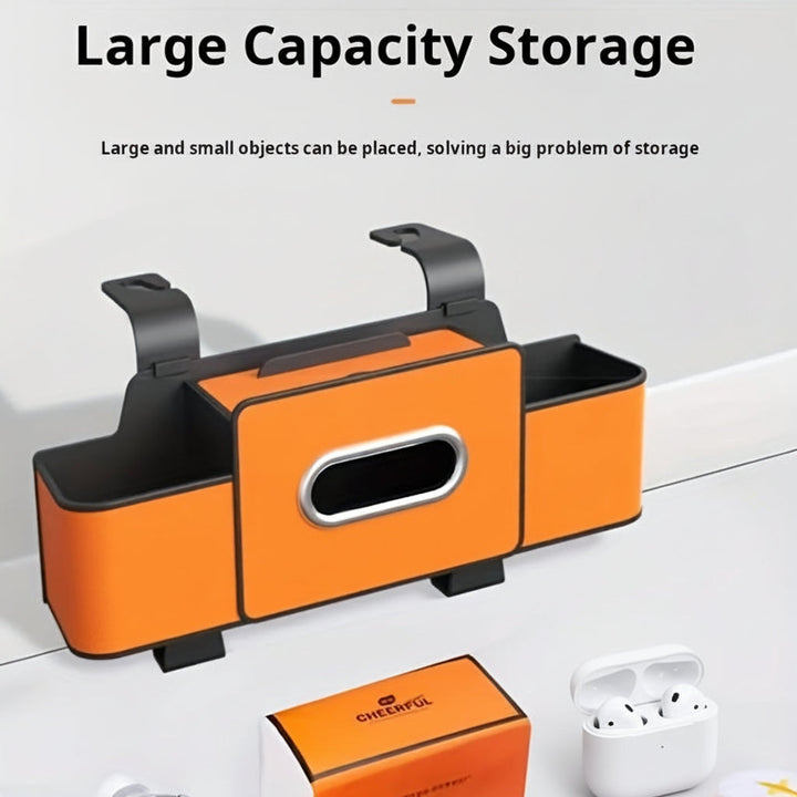 Car Organizer Seat Back Storage Box Cup Holder Multifunctional