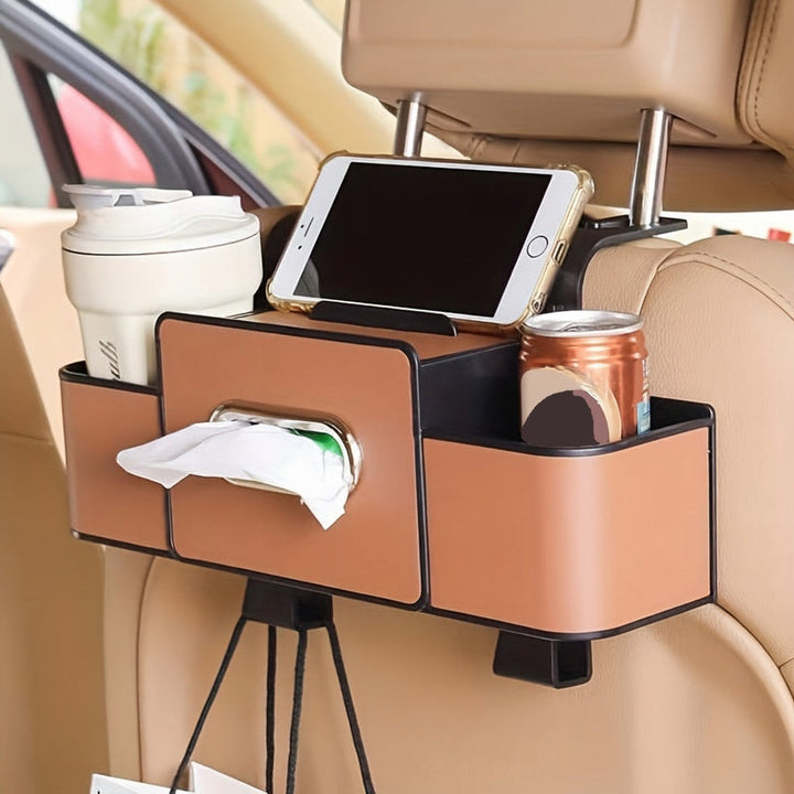 Car Organizer Seat Back Storage Box Cup Holder Multifunctional