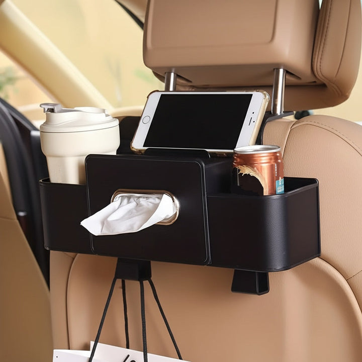 Car Organizer Seat Back Storage Box Cup Holder Multifunctional