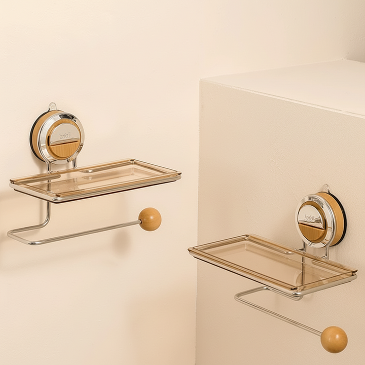 Toilet Paper Holder Self Adhesive Stainless Steel Wall Mount