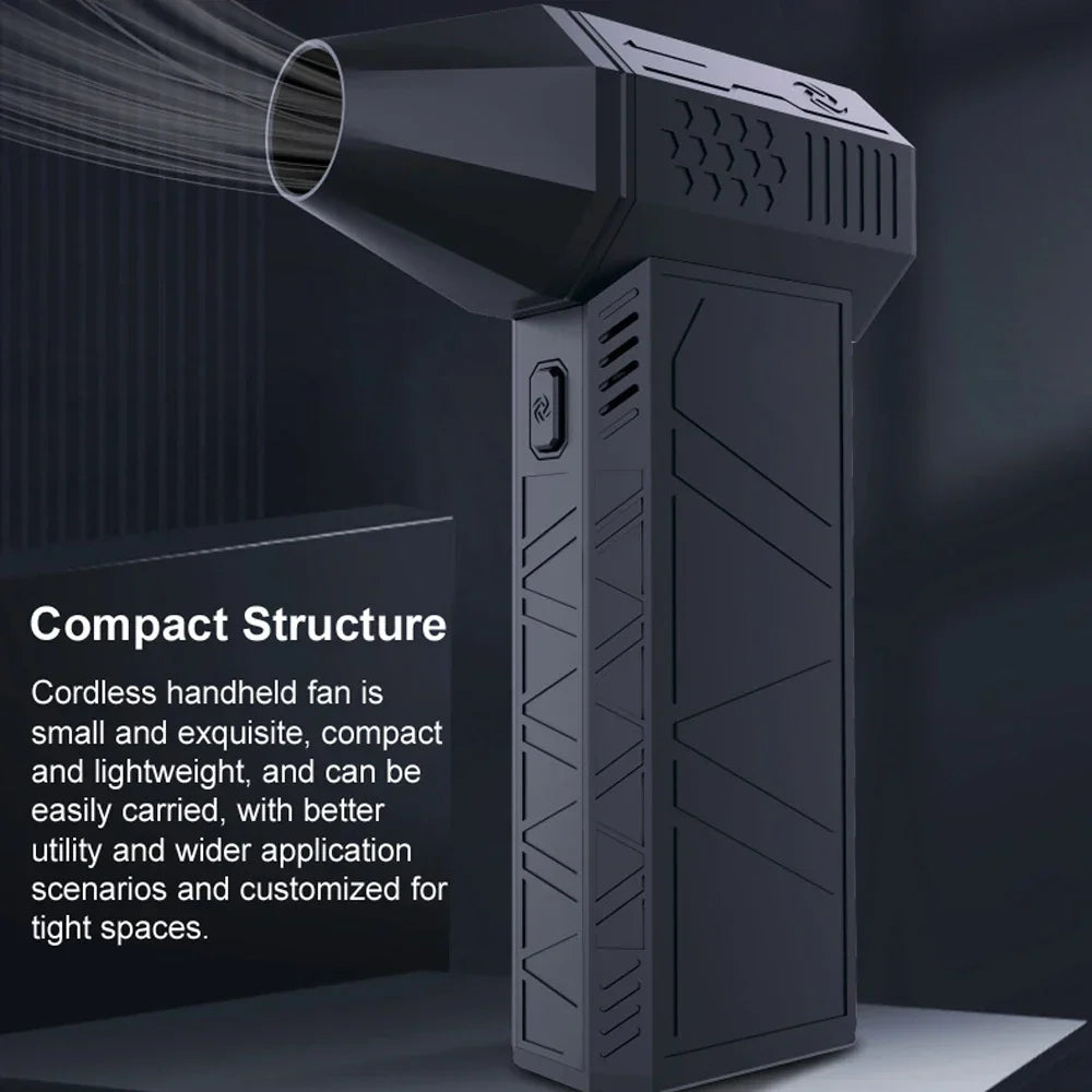 Electric Air Duster Cordless Handheld High Speed Cleaning Blower