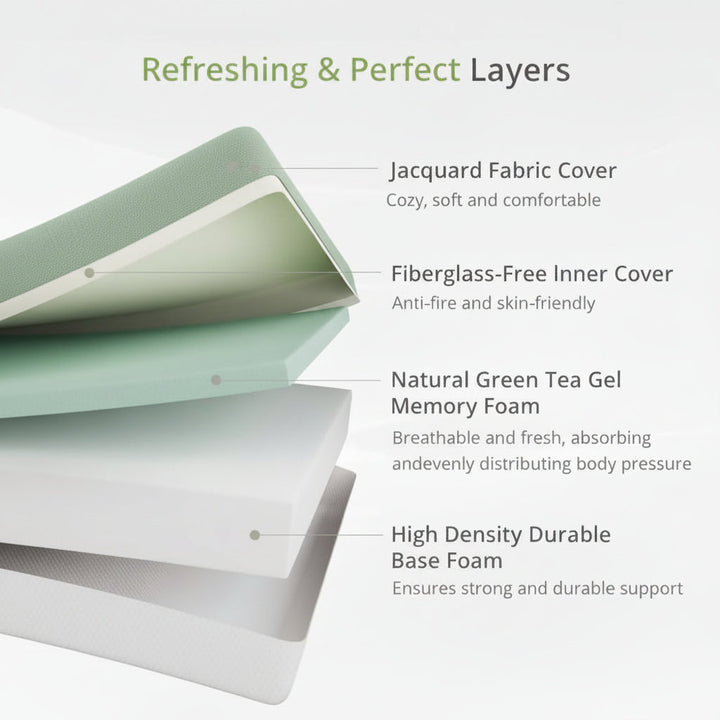 Memory Foam Mattress Twin Size Cooling Support Sleep Bed