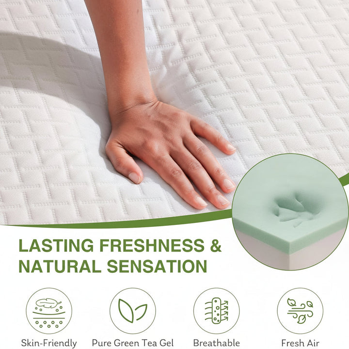 Memory Foam Mattress Twin Size Cooling Support Sleep Bed
