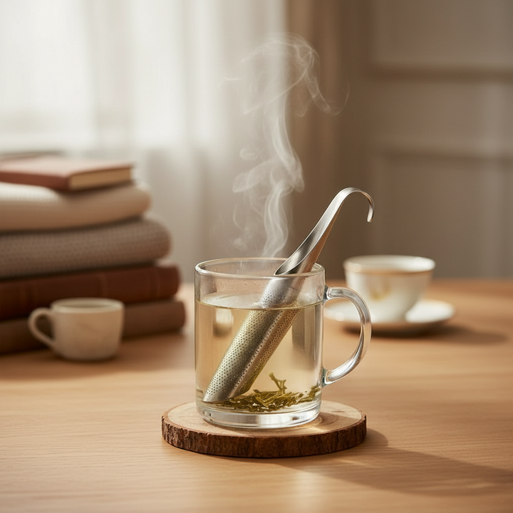 Compact Stainless Steel Tea Infuser Loose Leaf Tea Brewing