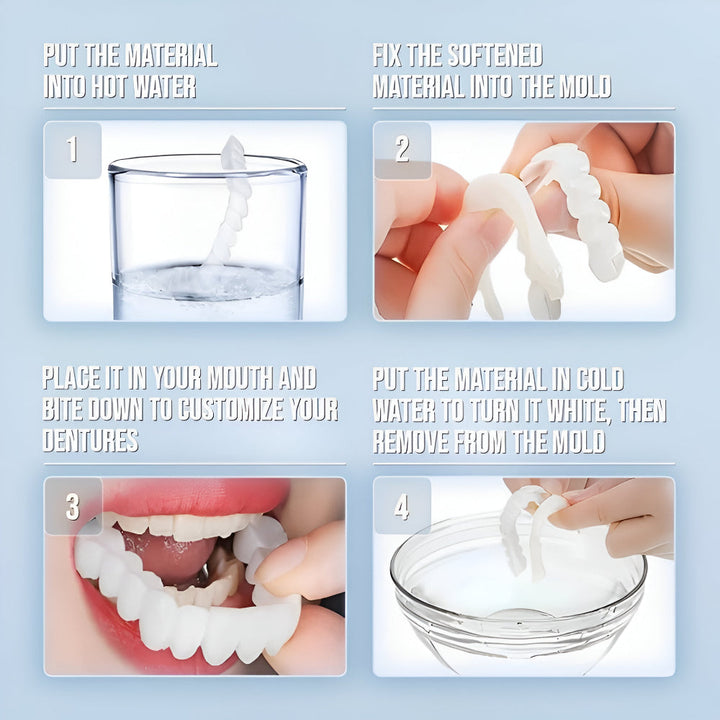 Teeth Veneer Cosmetic Cover Set Smile Enhancement