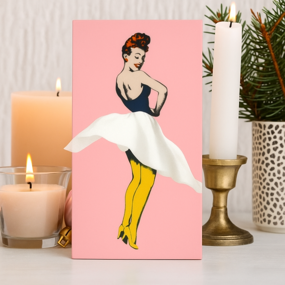 Home Decor Tissue Box Holder Figure Style Stand