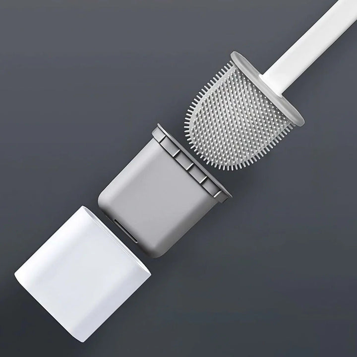 Toilet Brush Silicone Wall Mounted Bathroom Cleaner