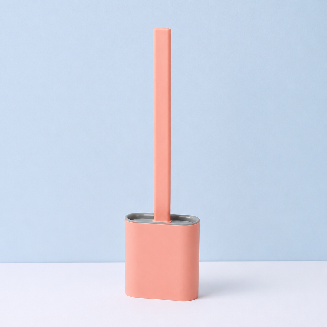 Toilet Brush Compact Bathroom Cleaning Holder