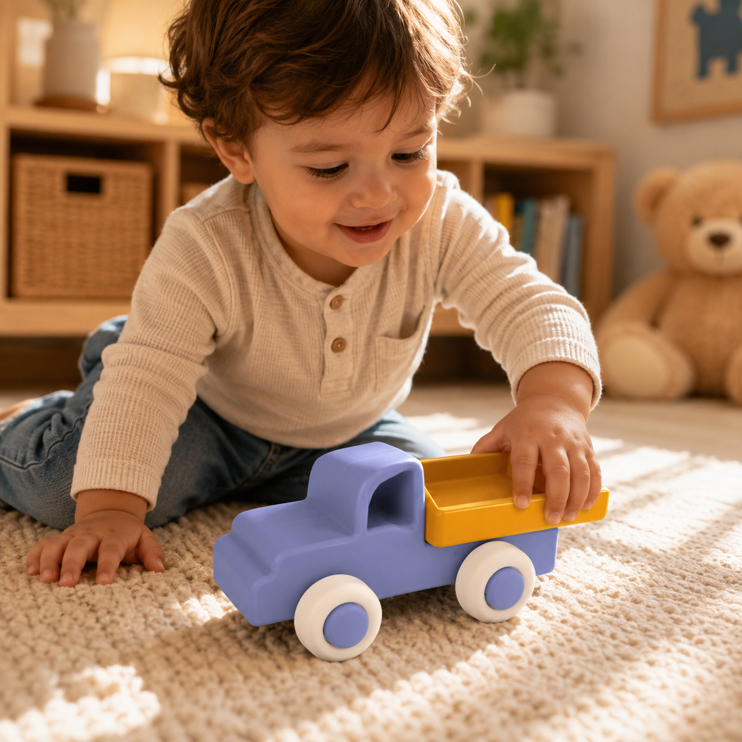 Toy Cars Toddler Vehicles Pull Back Push Toy Set