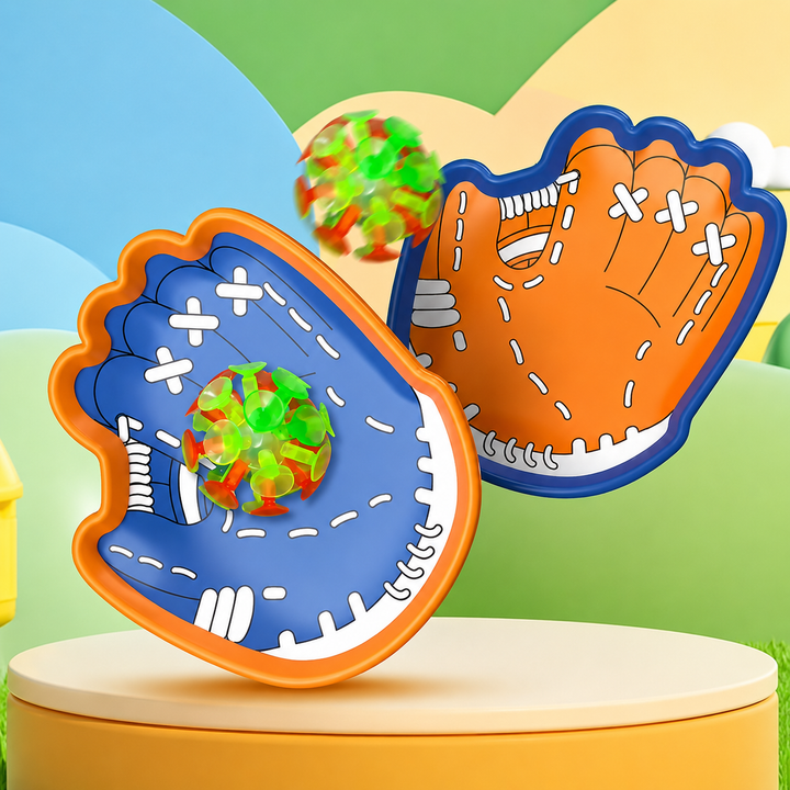Toy Catch Ball Game Interactive Suction Cup Toss Set