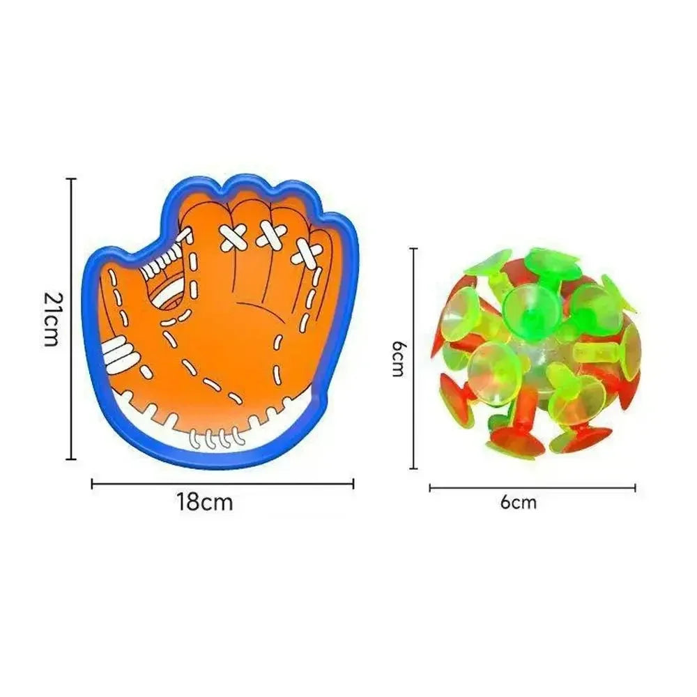 Toy Catch Ball Game Interactive Suction Cup Toss Set