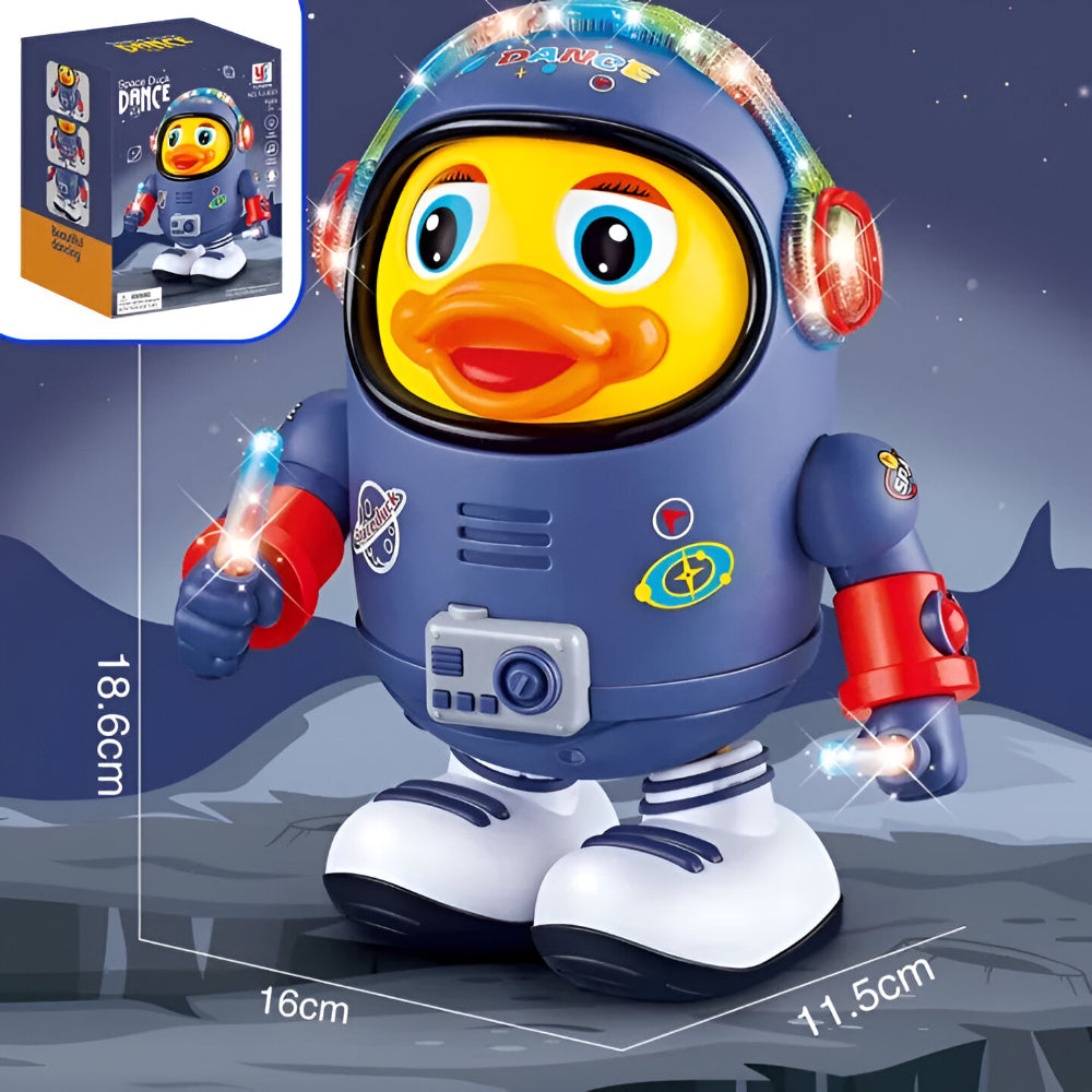 Toy Dancing Astronaut Duck Musical Interactive Figure