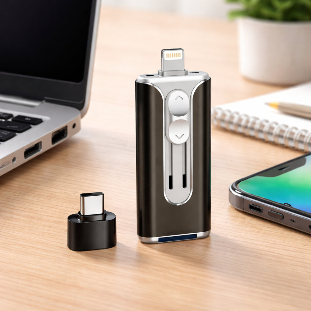 USB Flash Drive Multi Connector Phone Computer Storage