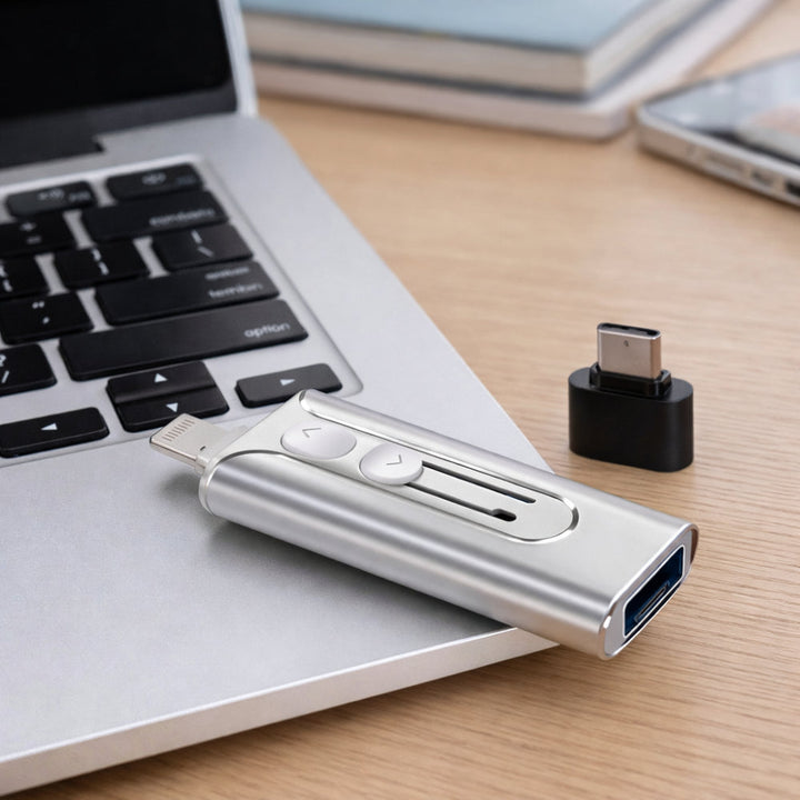 USB Flash Drive Multi Connector Phone Computer Storage