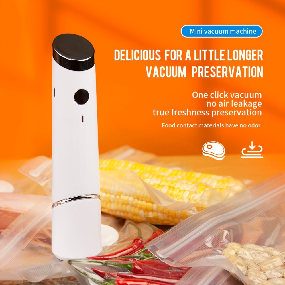 Vacuum Sealer Portable USB Rechargeable Food Storage Machine