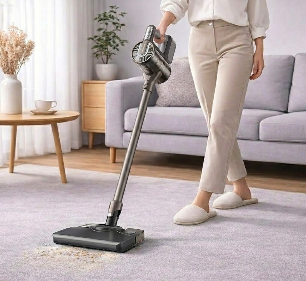 Vacuum Cleaner Cordless Stick Lightweight Home Floor Cleaning
