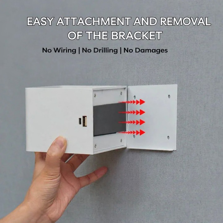 Wall Light Motion Sensor Rechargeable LED Cube Lamp