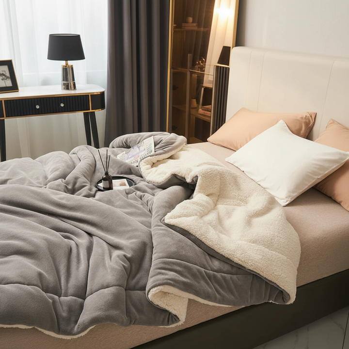 Throw Blanket Cozy  Flannel Soft Warm Bed Couch Cover