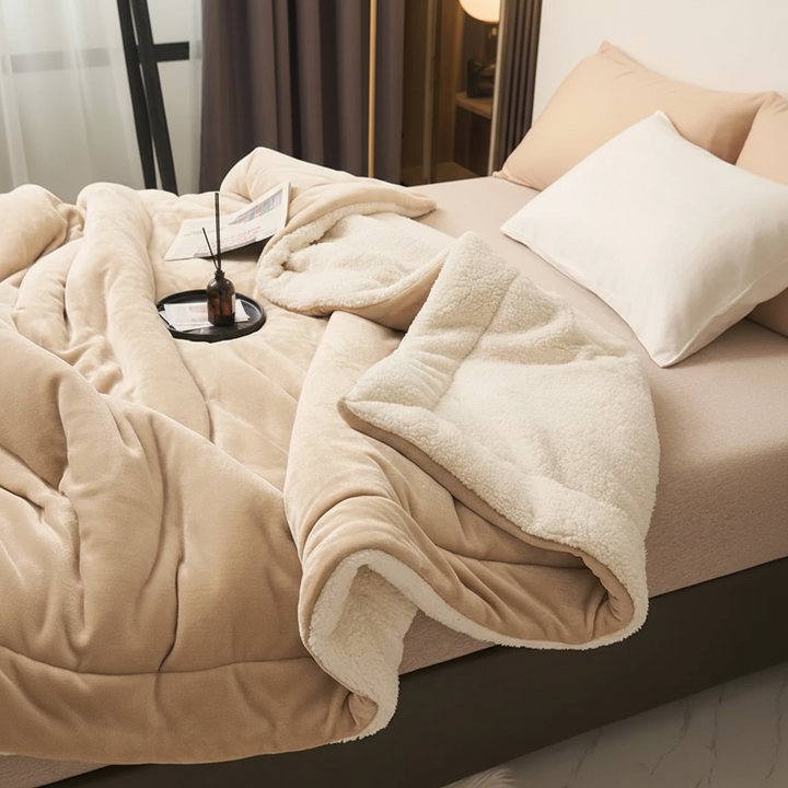 Throw Blanket Cozy  Flannel Soft Warm Bed Couch Cover