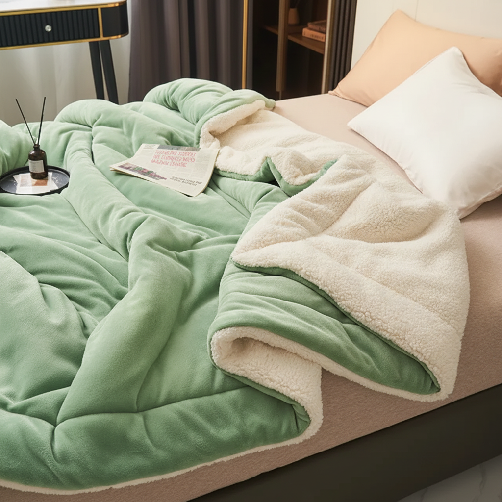 Throw Blanket Cozy  Flannel Soft Warm Bed Couch Cover