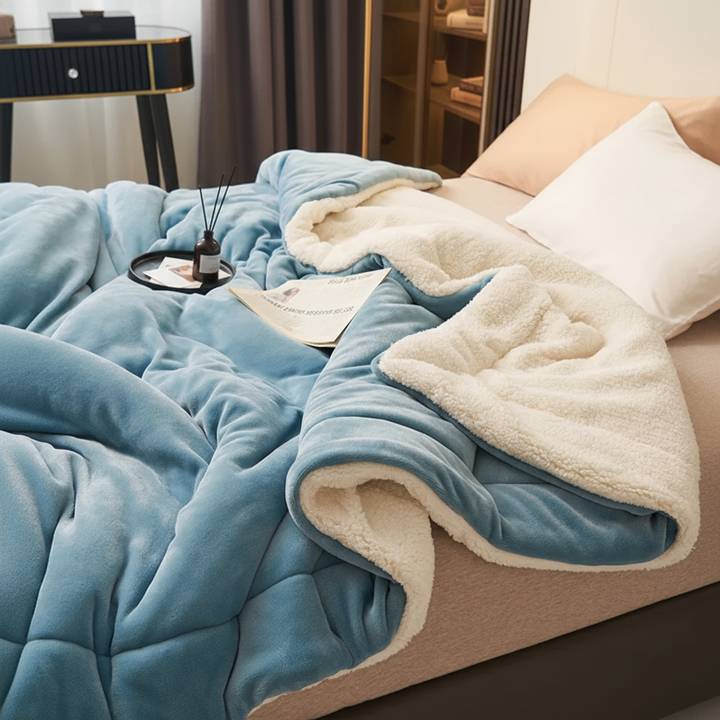 Throw Blanket Cozy  Flannel Soft Warm Bed Couch Cover