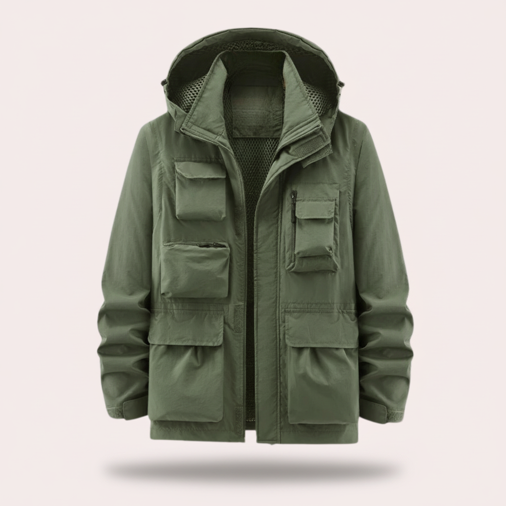 Winter Jacket Quilted Down Slim Fit Waterproof Outerwear