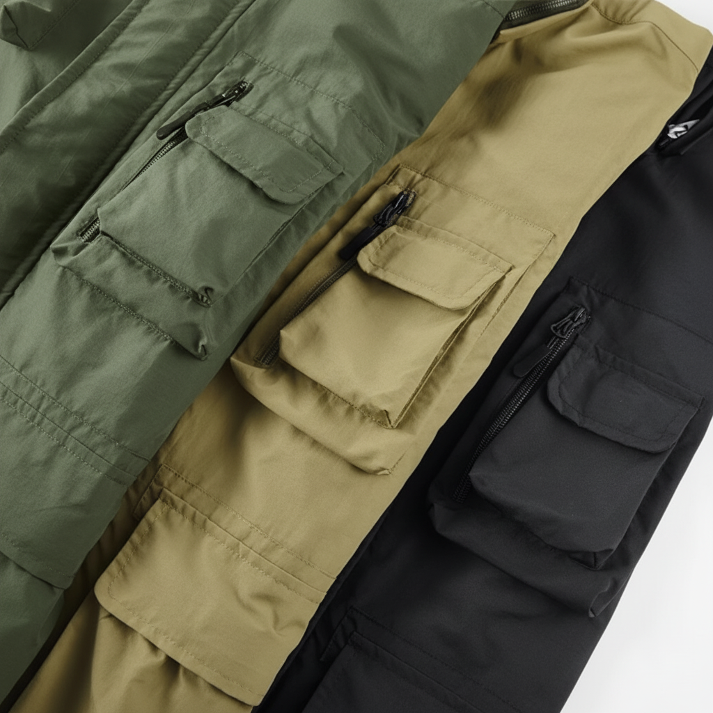 Winter Jacket Quilted Down Slim Fit Waterproof Outerwear