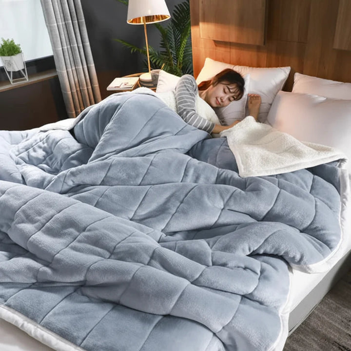 Blanket Flannel Throw Soft Warm Winter Sofa Bed Cover