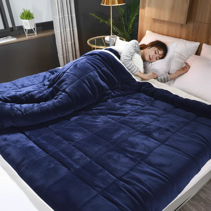 Blanket Flannel Throw Soft Warm Winter Sofa Bed Cover