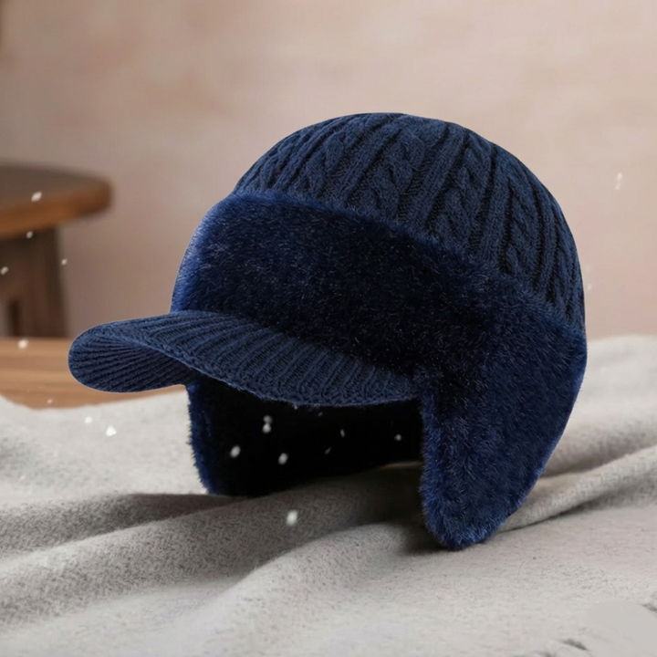 Winter Hat Trapper Knit Cap Ear Flap Cold Weather Wear