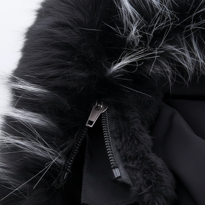 Men Winter Jacket Lined Hooded Cold Weather Coat