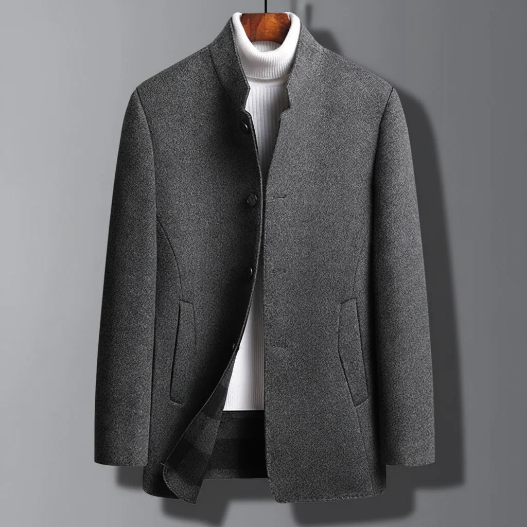 Winter Jacket Men Waterproof Quilted Down Slim Fit Outerwear