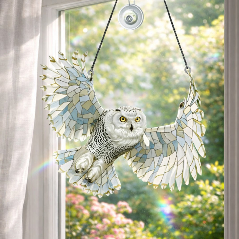 Wall Art Window Suncatcher Hummingbird Hanging Decor