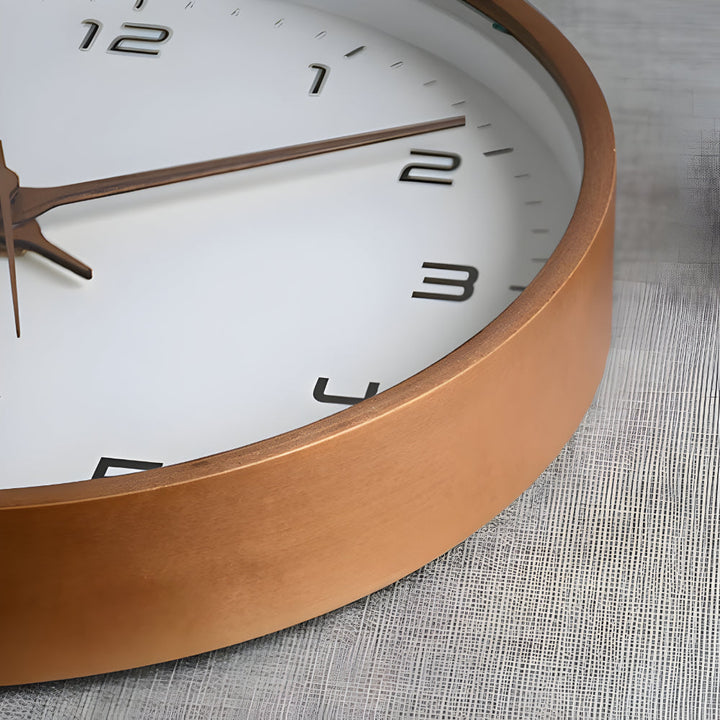 Wall Clock Silent Modern Round Decorative Home Accent