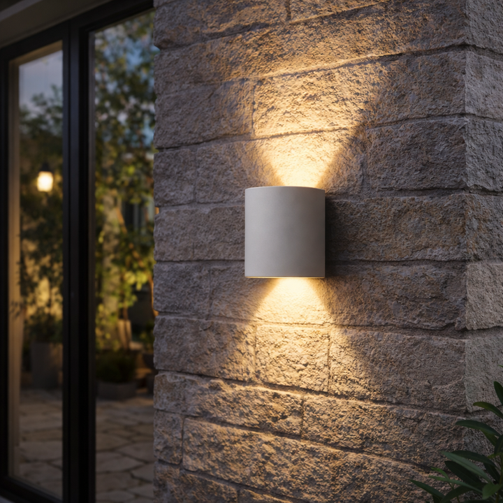 Wall Light LED Minimalist Up Down Glow Interior Exterior