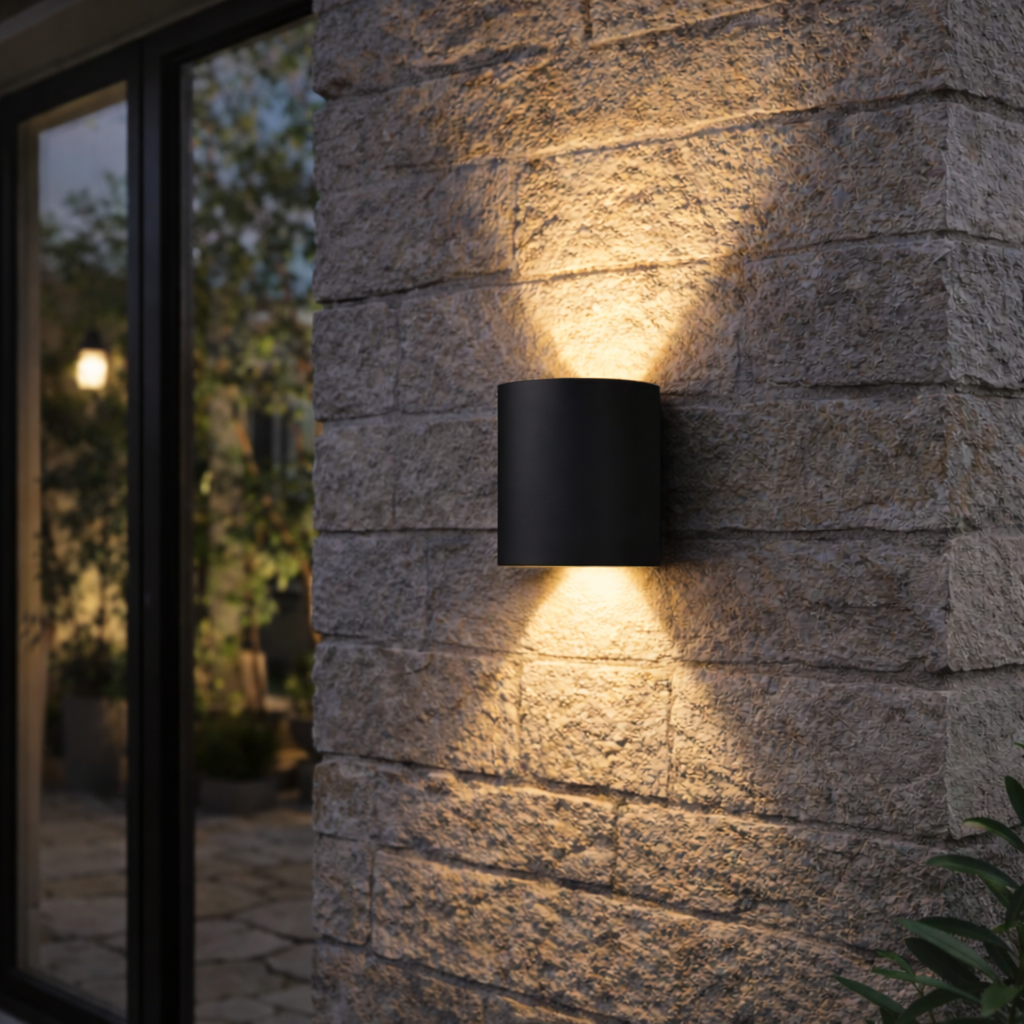 Wall Light LED Minimalist Up Down Glow Interior Exterior