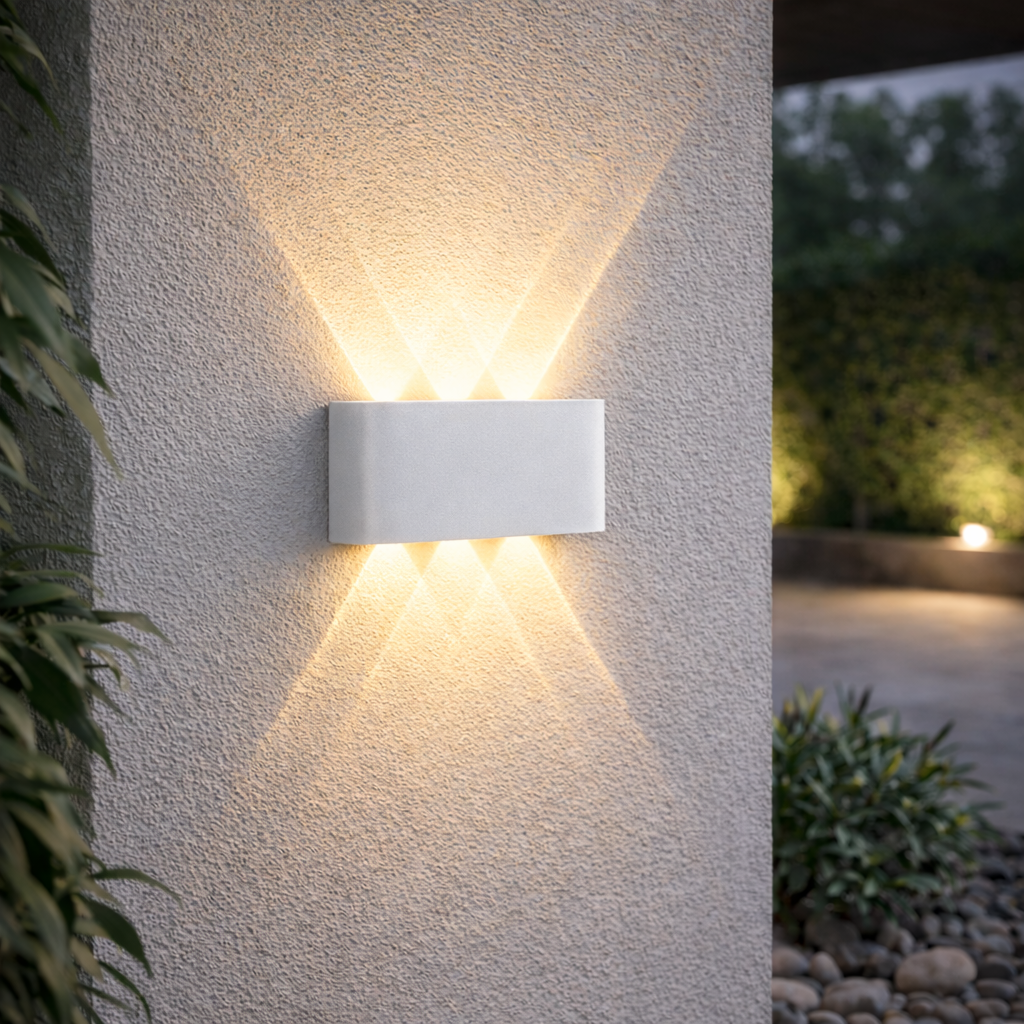 Wall Light LED Minimalist Up Down Glow Interior Exterior