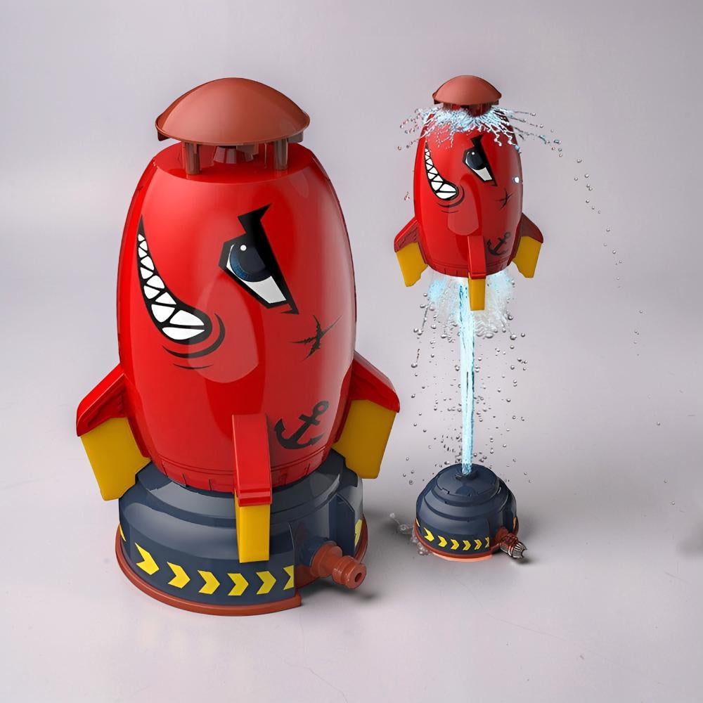 Water Sprinkler Outdoor Fun Shape Rocket Sprinkler