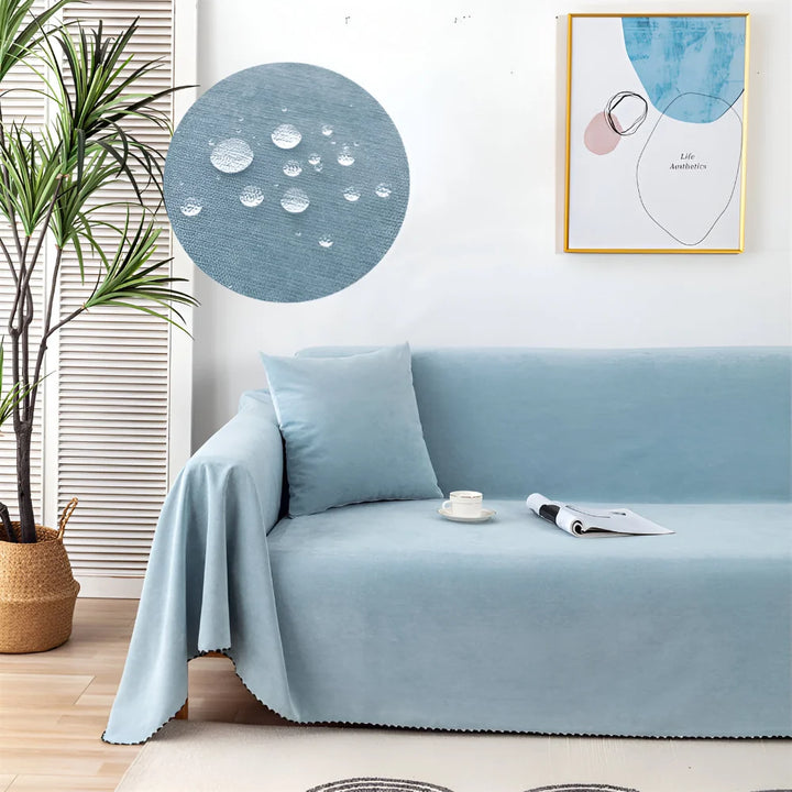 Sofa Cover Blanket Couch Protector Textured Furniture Throw