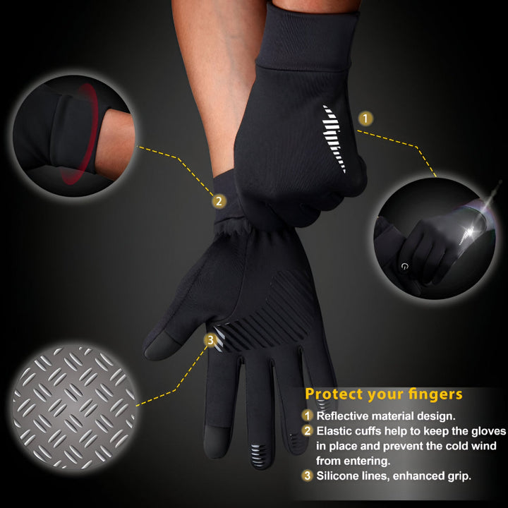 Winter Gloves Touchscreen Thermal Non Slip Outdoor Sports Gloves