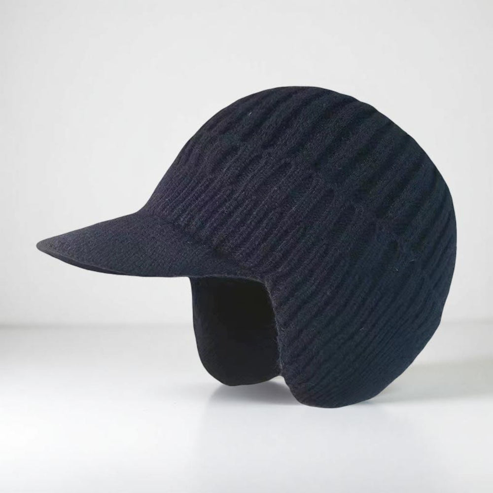 Winter Hat Knit Beanie Visor Ear Flaps Cold Weather