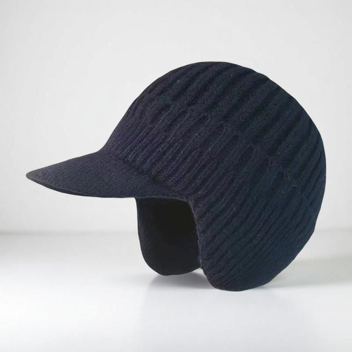 Winter Hat Knit Beanie Visor Ear Flaps Cold Weather