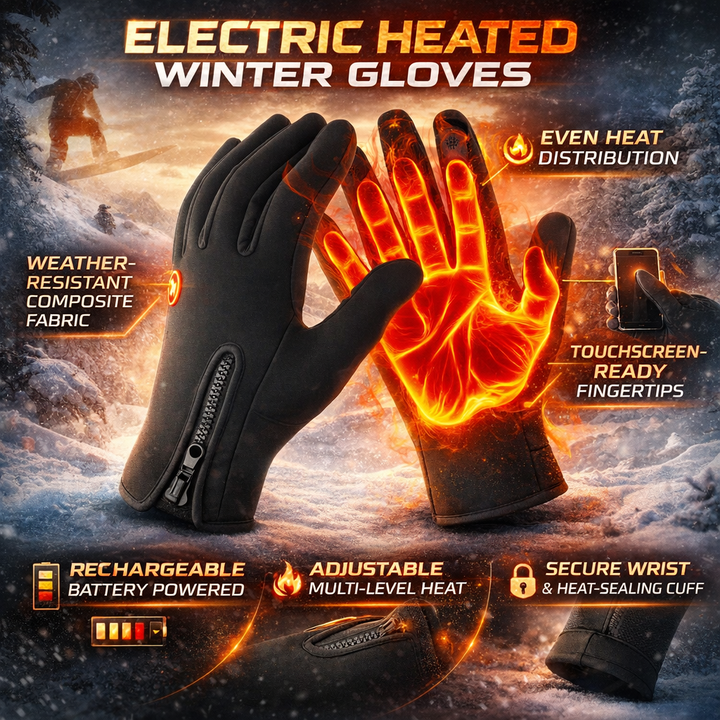 Winter Gloves Thermal Touchscreen Outdoor Handwear