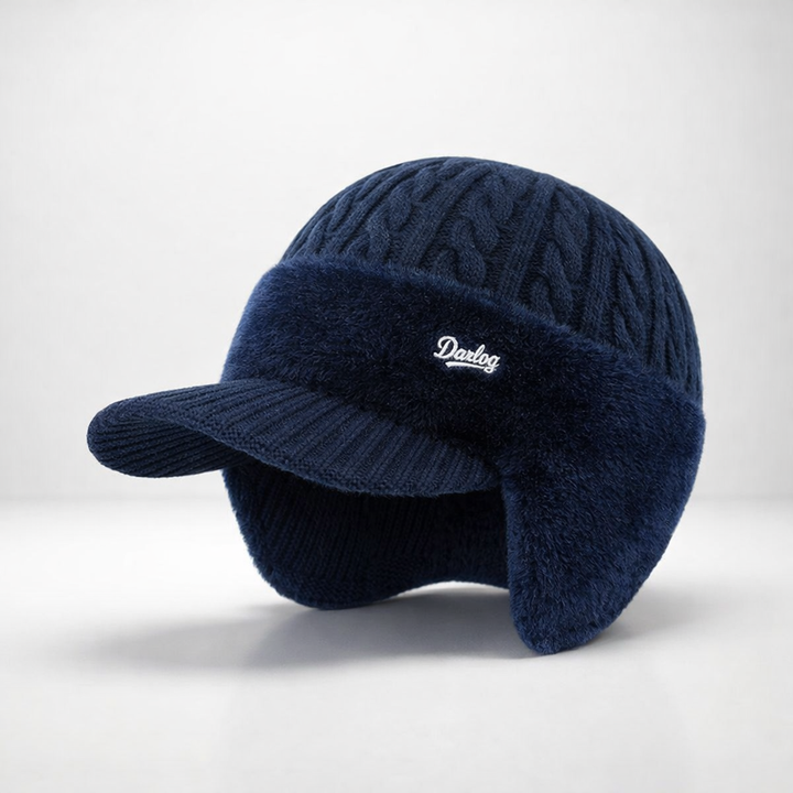 Winter Trapper Hat Visor Flap Knit Cap